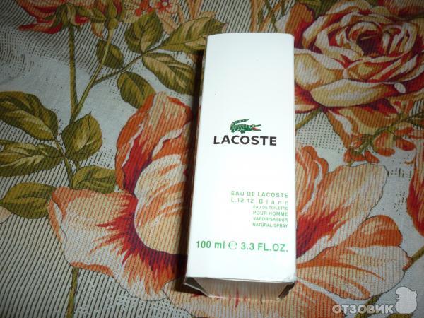 Лицензионная туалетная вода Lacoste L.12.12. Blanc White фото