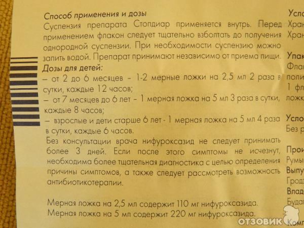 Отзыв о Антибактериальный препарат Gedeon Richter "Стопдиар" в таблетках В случа