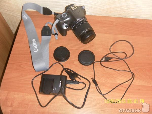 Цифровой зеркальный фотоаппарат Canon EOS 1100D Kit 18-55 IS II