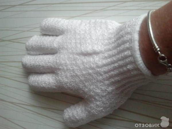 Перчатки для душа Exfoliating Hydro Gloves фото