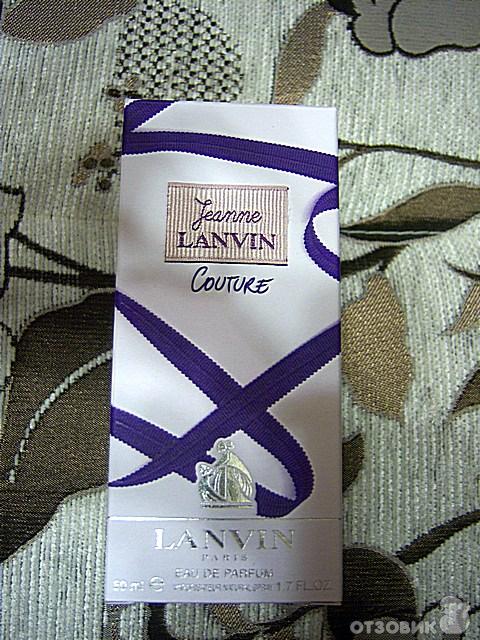 Туалетные духи Jeanne Lanvin Couture Lanvin фото