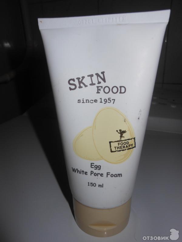 Пенка для умывания Skinfood Egg White Pore Foam фото