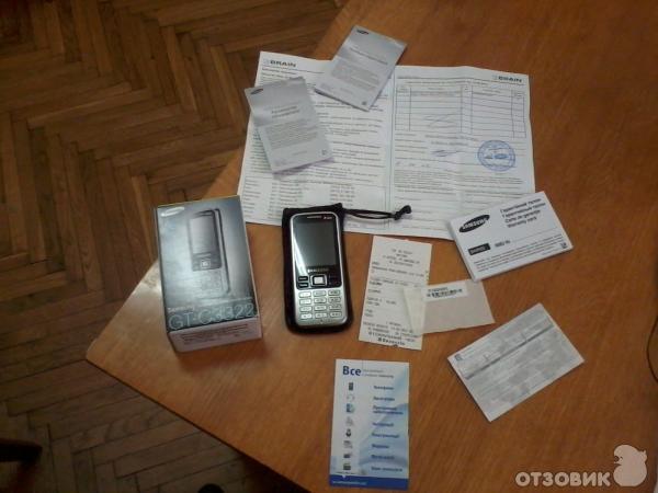 Сотовый телефон Samsung Duos C3322 фото