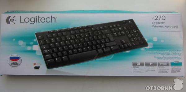 Клавиатура Logitech Wireless K270 фото