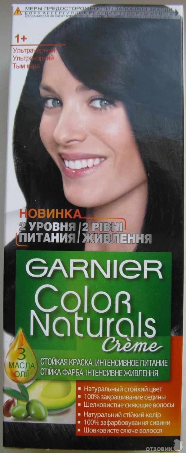 Отзыв о Краска для волос GARNIER Color Naturals с 3 маслами Олива, Авокадо  и Карите | Хорошо закрашивает седину (+фото ДО и ПОСЛЕ)