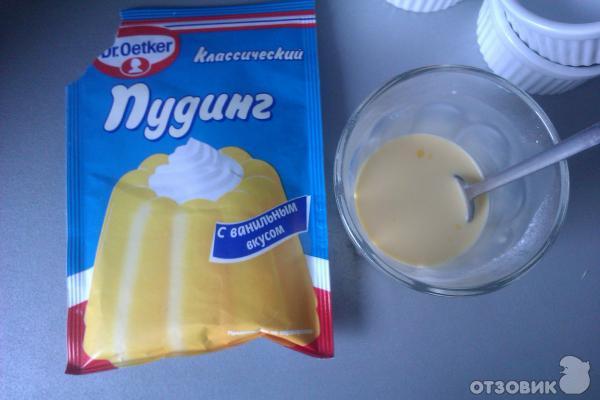 Пудинг с ванильным вкусом Dr.Oetker 40 г.