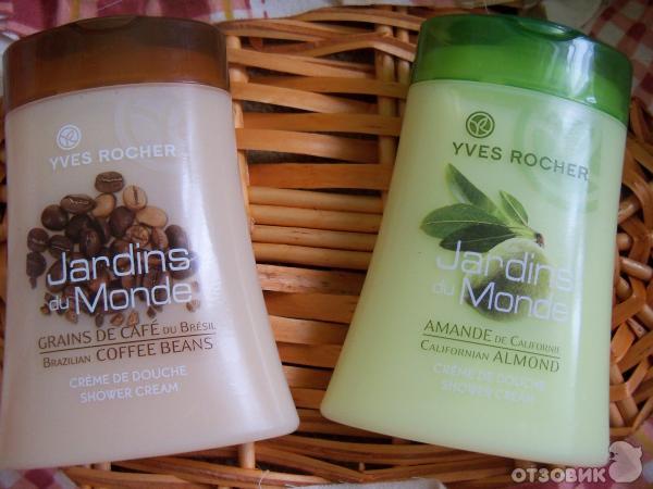 Гели для душа Yves Rocher Jardin du Monde фото