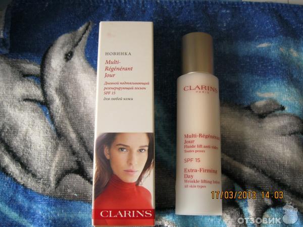 Регенерирующий лосьон Multi-Régénérante SPF 15 Clarins фото