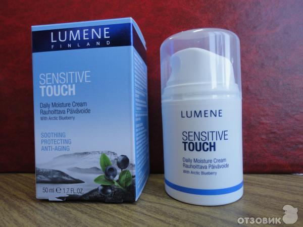 Увлажняющий дневной крем Lumene Sensitive Touch фото