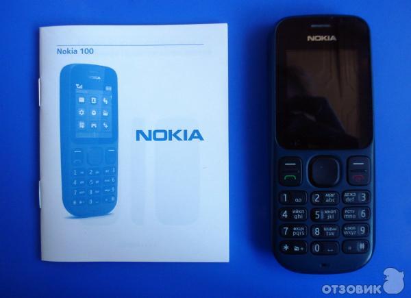 Сотовый телефон Nokia 100 фото