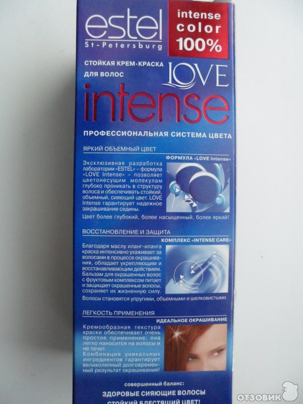 Краска для волос Estel Love Intense фото