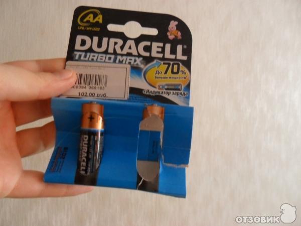 Батарейки Duracell Turbo Max AA фото