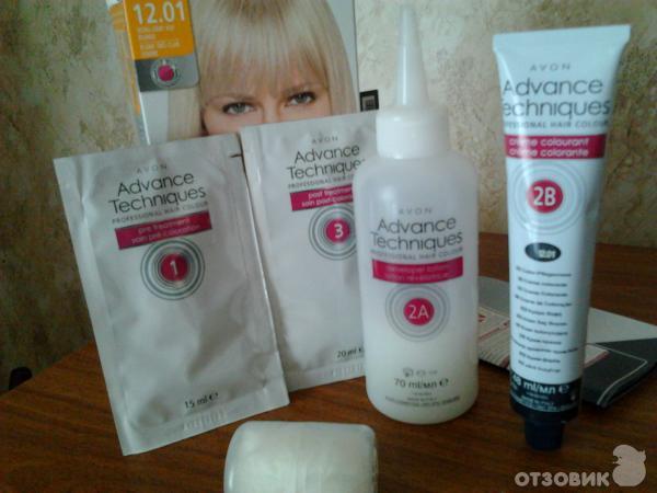 Краска для волос Avon Салонный уход Advance Techniques Professional Hair colour фото