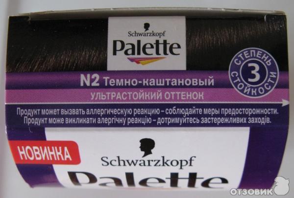 Стойкая крем-краска для волос Schwarzkopf Palette фото