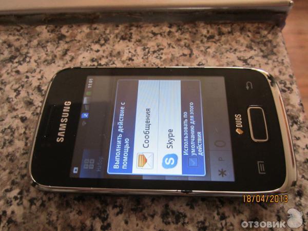 Смартфон Samsung Galaxy Y Duos GT-S6102 фото