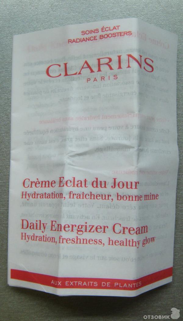 Крем для лица Clarins Daily Energizer Cream фото