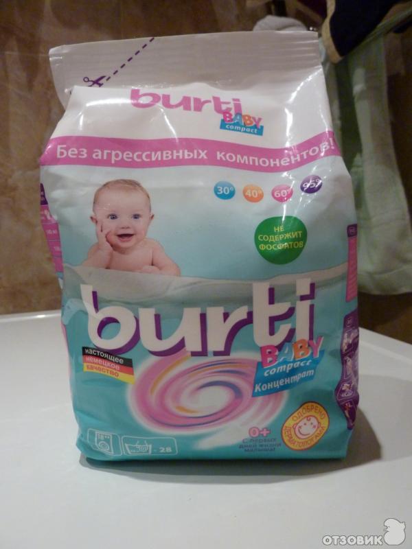 Средство для стирки детского белья Burti Baby фото