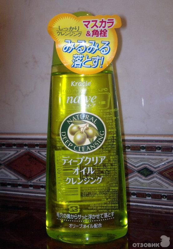 Гидрофильное масло Kanebo Kracie Naive Deep cleansing Oil (Olive) фото