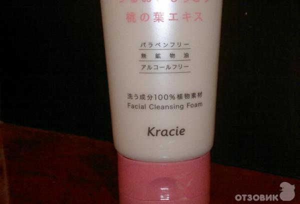 Пенка для умывания Kanebo NAIVE Deep Facial Cleansing Foam Peach Leaf фото