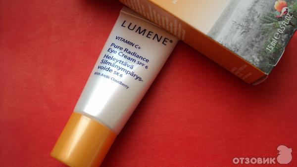 Ухаживающий крем для кожи вокруг глаз Lumene Vitamin C+ SPF 6 фото