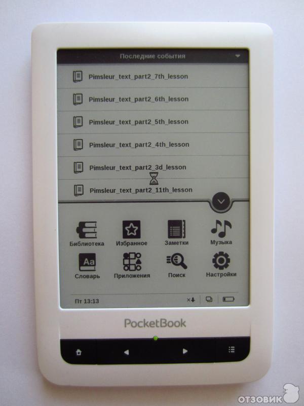 Электронная книга PocketBook Touch 622 фото