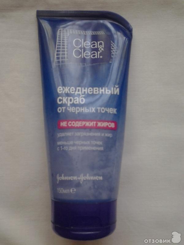 Ежедневный скраб Clean & Clear от черных точек фото