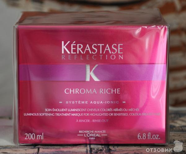 Маска для окрашенных волос Kerastase Reflection Chroma Riche