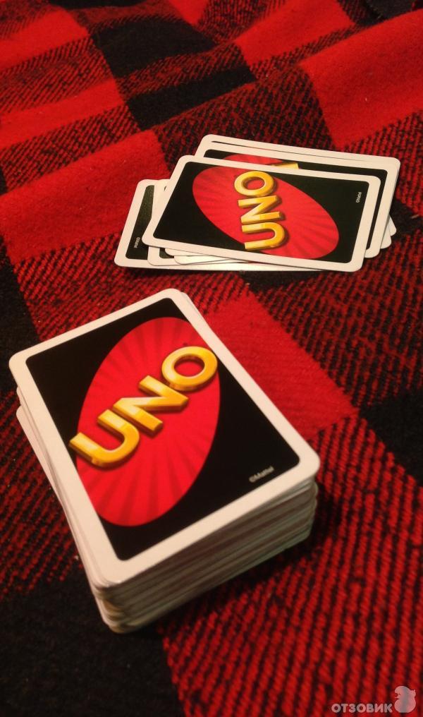 Настольная карточная игра UNO фото