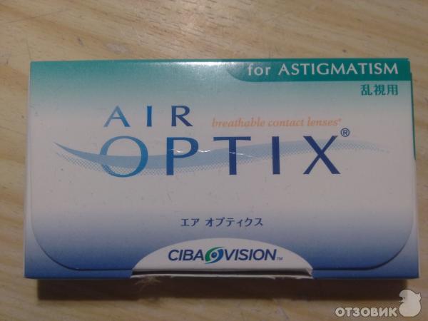 Контактные линзы Ciba Vision Air Optix for Astigmatism фото