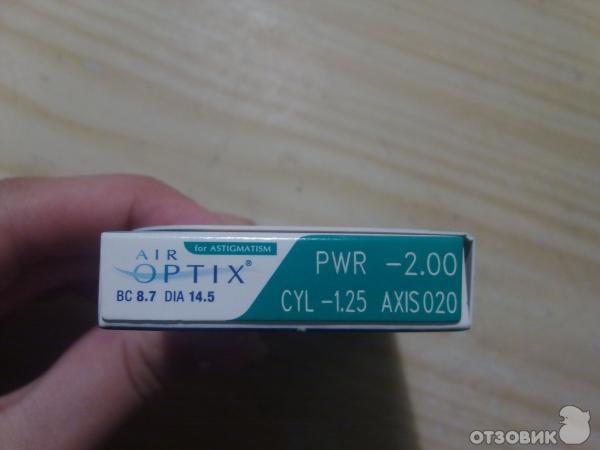 Контактные линзы Ciba Vision Air Optix for Astigmatism фото