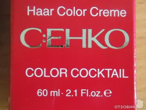 Крем-краска C:ENKO HAIR COLOR CREME фото