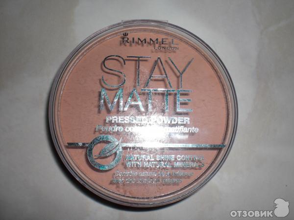 Матирующая пудра Rimmel Stay Matte фото