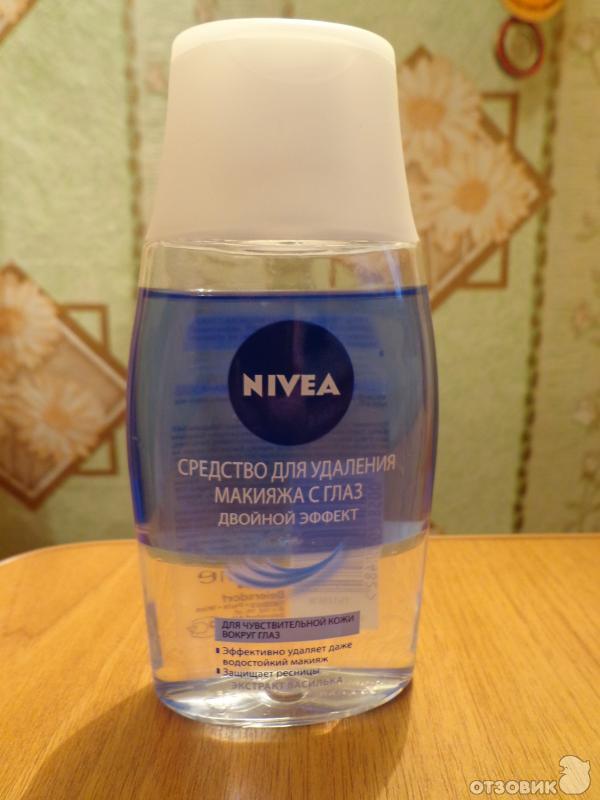 Средство для удаления макияжа с глаз Nivea Двойной эффект фото