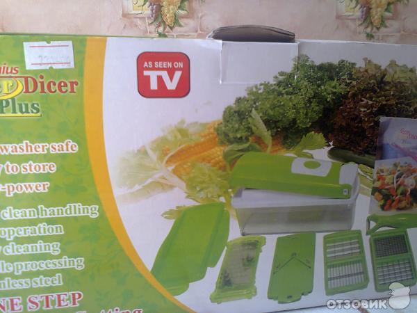 Овощерезка Nicer Dicer Plus фото