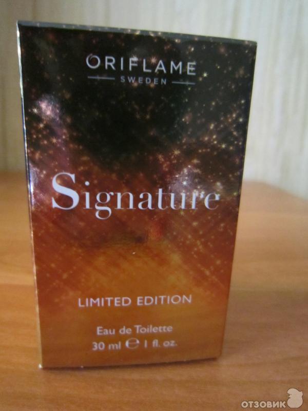 Туалетная вода Oriflame Signature фото