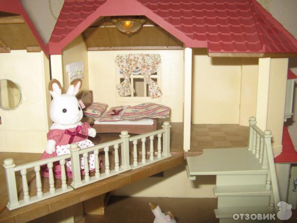 Sylvanian families розовая комната