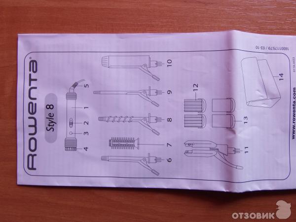 Мультистайлер Rowenta Elite Model Look фото