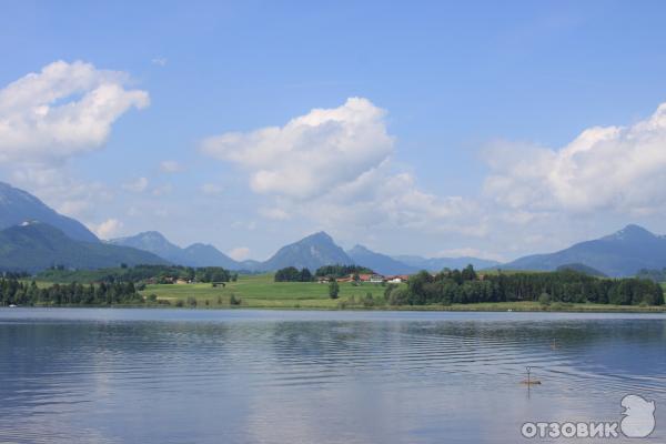 Озеро Хопфензее, вблизи г. Фюссен фото