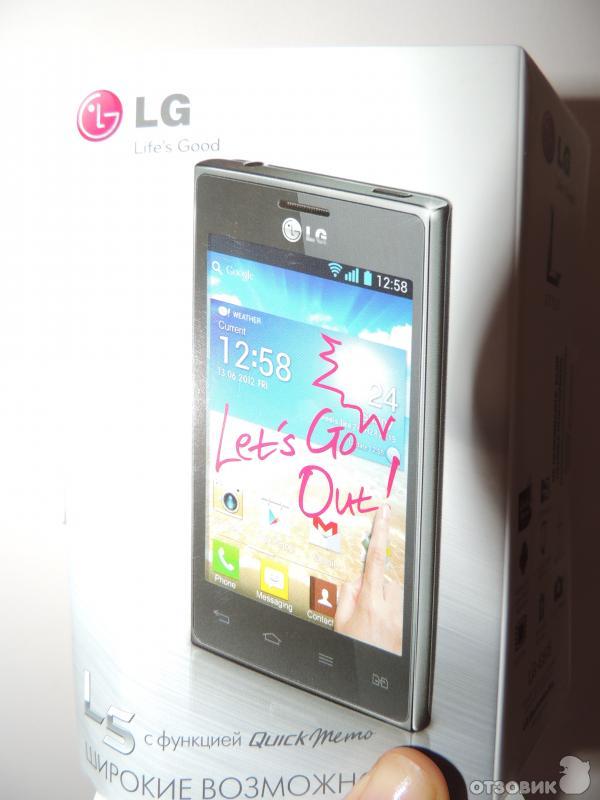 Сотовый телефон LG E615 Optimus L5 Dual фото