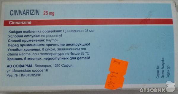 Таблетки от головной боли сосудорасширяющие. Таблетки для сосудов головного мозга циннаризин.