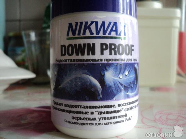 Водоотталкивающая пропитка для пуха NikWax Down Proof фото