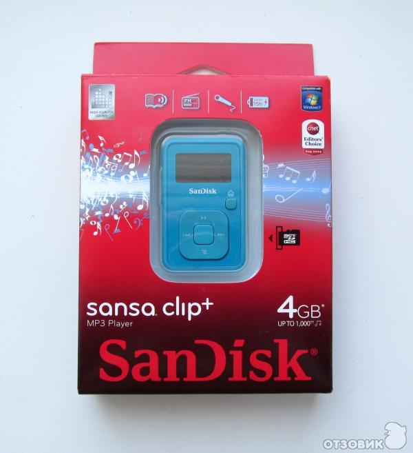 MP3-плеер SanDisk Sansa Clip+ 4GB Teal фото