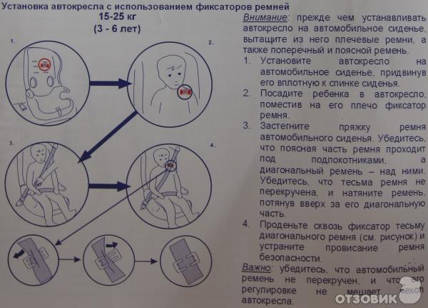 Детское автокресло мишутка инструкция собрать после стирки