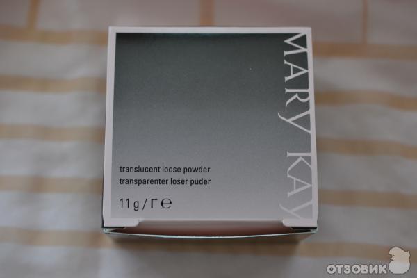 Отзывы о прозрачная рассыпчатая пудра - mary kay powder