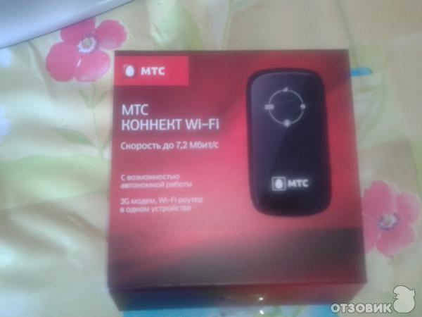 3G WiFi роутер ZTE МТС MF30 фото