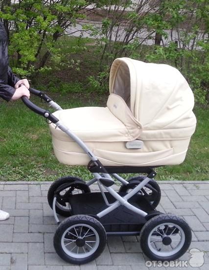 коляска peg-perego culla auto в зимнем чехле