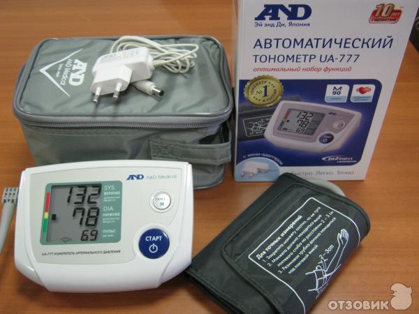 Тонометр автоматический A&D Medical UA-777 фото