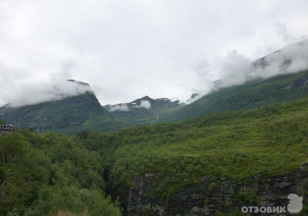 Экскурсия на смотровую площадку Дорога орлов (Норвегия, Гейрангер) фото