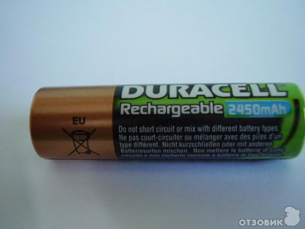 Аккумуляторные батарейки Duracell фото