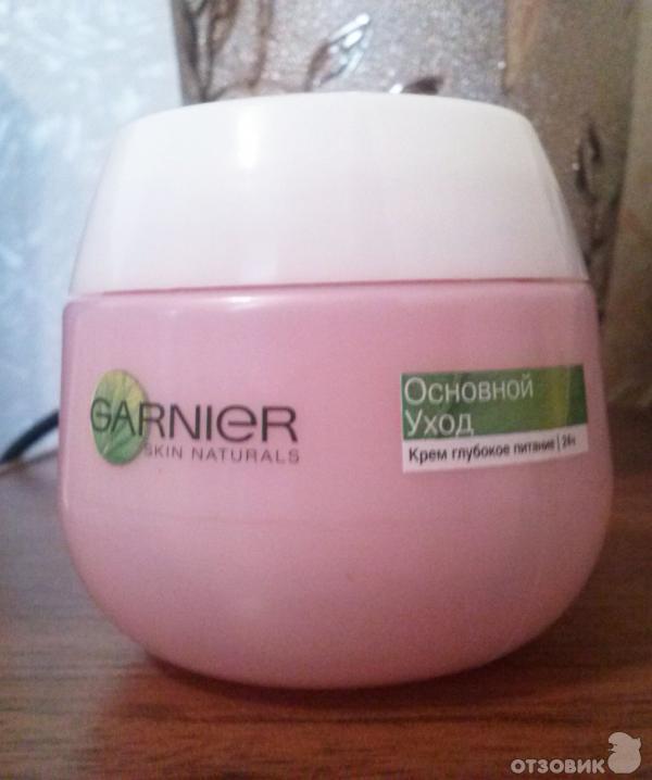 Крем для лица Garnier Основной уход Глубокое питание 24часа фото